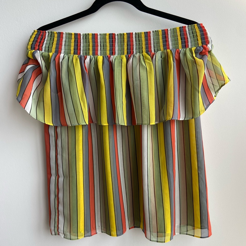 Cabi striped blouse